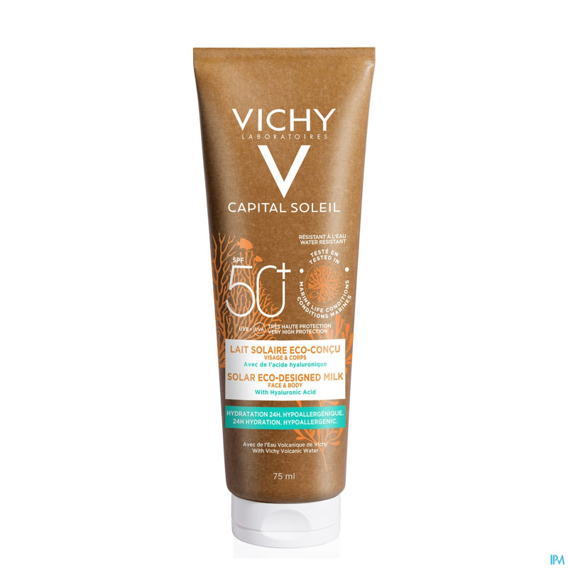 Vichy cap sol lait solare eco 75ml