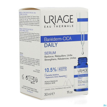 Uriage bariederm cica daily serum    30ml