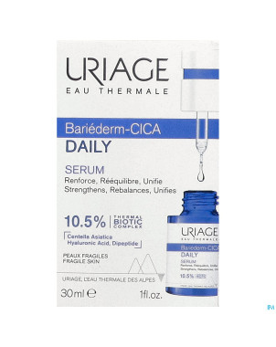 Uriage bariederm cica daily serum    30ml