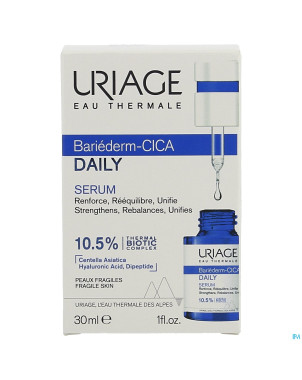 Uriage bariederm cica daily serum    30ml