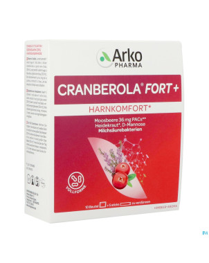 Cranberola fort+  sach 5 + stick 10