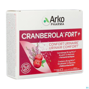 Cranberola fort+  sach 5 + stick 10