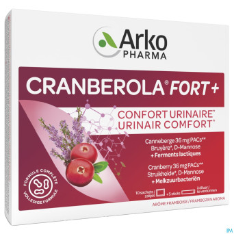 Cranberola fort+  sach 5 + stick 10