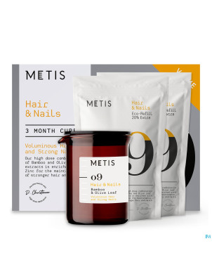 Metis hair&nails 09 curepack v-caps 204
