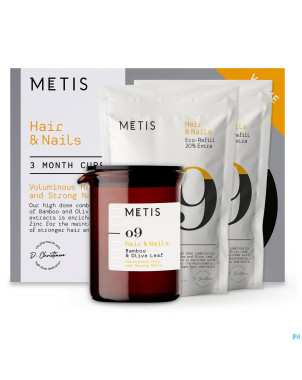 Metis hair&nails 09 curepack v-caps 204