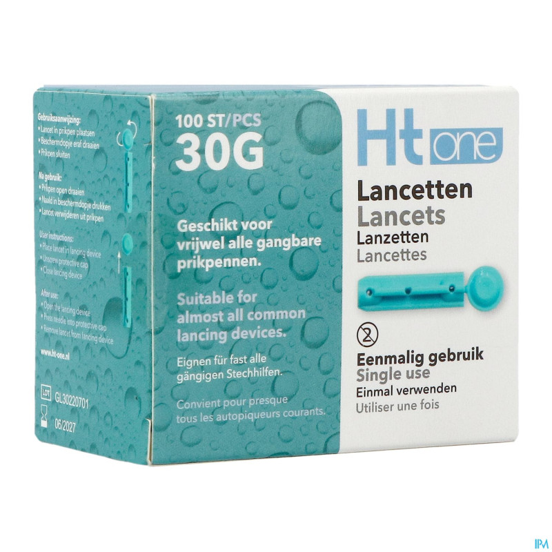Lancette ht one 30g 100