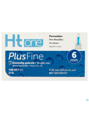 Ht one aiguilles stylos 6mm 100