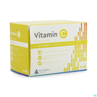 Astel vitamin c    caps 60