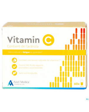 Astel vitamin c    caps 60