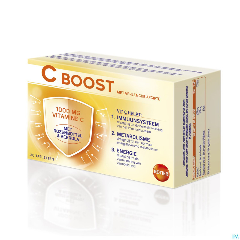 Immune boost vit c rotier 1000mg    comp 30