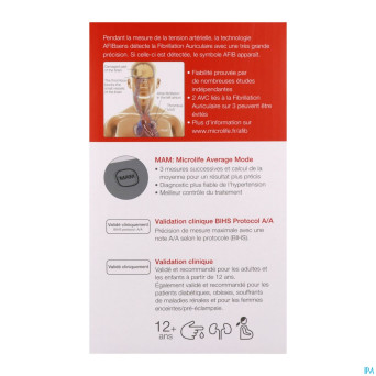 Microlife bpb3 afib tensiometre bras    otc sol