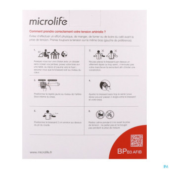 Microlife bpb3 afib tensiometre bras    otc sol