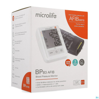 Microlife bpb3 afib tensiometre bras    otc sol