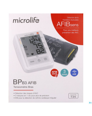 Microlife bpb3 afib tensiometre bras    otc sol