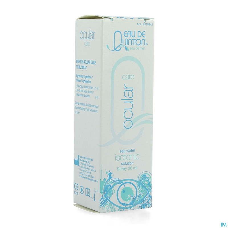 Eau de quinton ocular care    spray 30ml