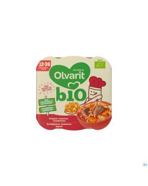 Olvarit bio 12-36m boulghour tomates boeuf