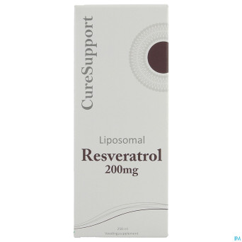 Curesupport liposomal resveratrol 200mg    250ml