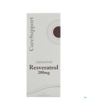 Curesupport liposomal resveratrol 200mg    250ml