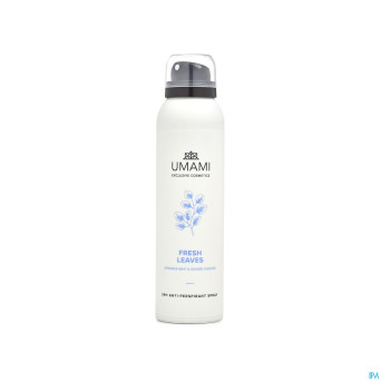 Umami fresh leaves munt&ging.a/pers.spray 24h150ml