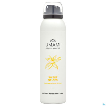 Umami sweet spices van.&saf.a/pers.spray 24h 150ml