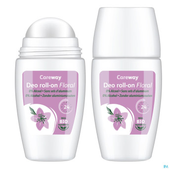 Careway deo roll on 24h floral 50ml