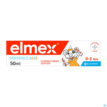 Elmex dentifrice bebe 0-2ans 50ml