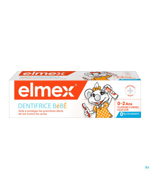 Elmex dentifrice bebe 0-2ans 50ml