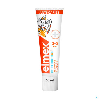 Elmex dentifrice bebe 0-2ans 50ml