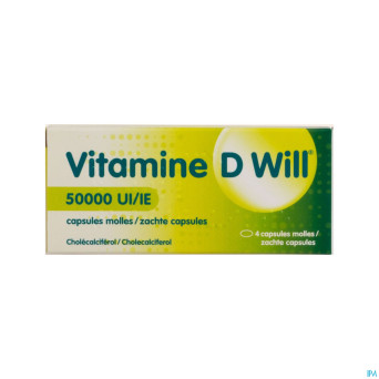 Vitamine d will 50000ui caps molle  4