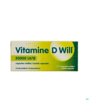 Vitamine d will 50000ui caps molle  4