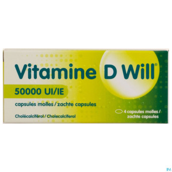 Vitamine d will 50000ui caps molle  4