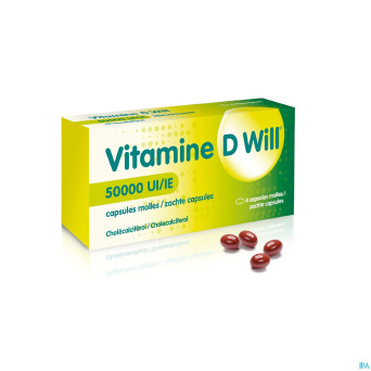Vitamine d will 50000ui caps molle  4