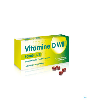 Vitamine d will 50000ui caps molle  4