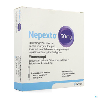 Nepexto 50mg sol inj seringue preremplie  4