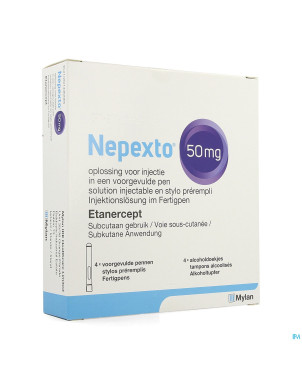 Nepexto 50mg sol inj seringue preremplie  4