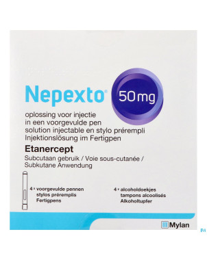 Nepexto 50mg sol inj stylo prerempli  4