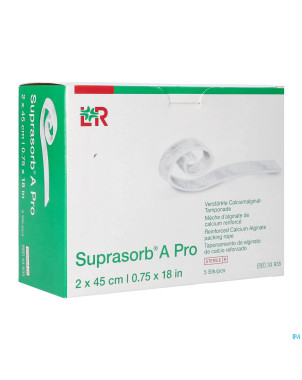 Suprasorb a pro calcium alg. meche 2x45cm 5  33935