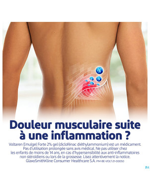 Voltaren emulgel 2% forte gel 150g