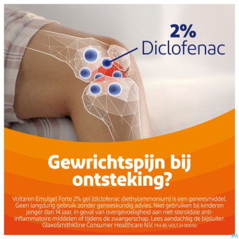 Voltaren emulgel 2% forte gel 150g