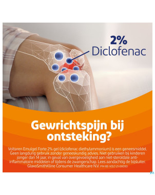 Voltaren emulgel 2% forte gel 150g