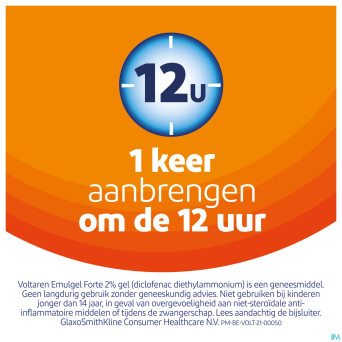 Voltaren emulgel 2% forte gel 150g