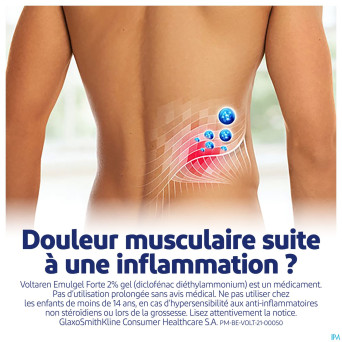 Voltaren emulgel 2% forte gel 100g