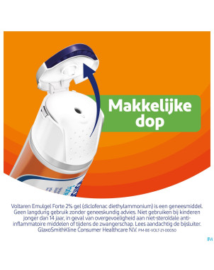 Voltaren emulgel 2% forte gel 100g