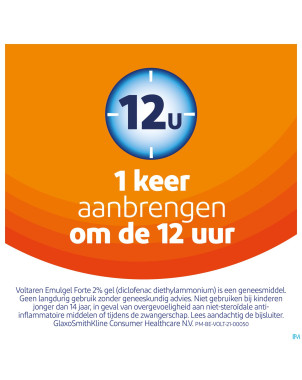 Voltaren emulgel 2% forte gel 100g