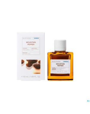 Korres kb edt poivre montagne  50ml