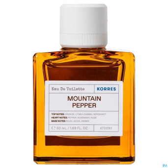 Korres kb edt poivre montagne  50ml