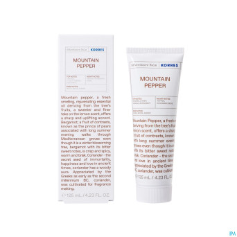 Korres kb baume apres-rasage poivre montagne 125ml