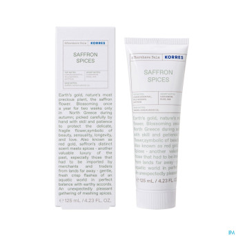 Korres kb baume apres-rasage epices safran   125ml