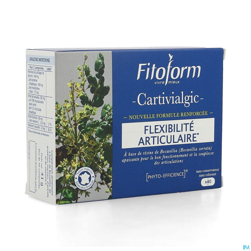 Cartivial+ confort articulair comp 40 fitoform