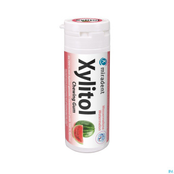 Miradent chewing gum xylitol pasteque    30